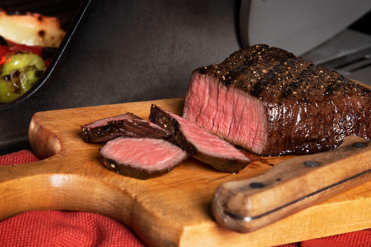 London Broil Steaks with ThreePepper Marinade Certified Angus Beef